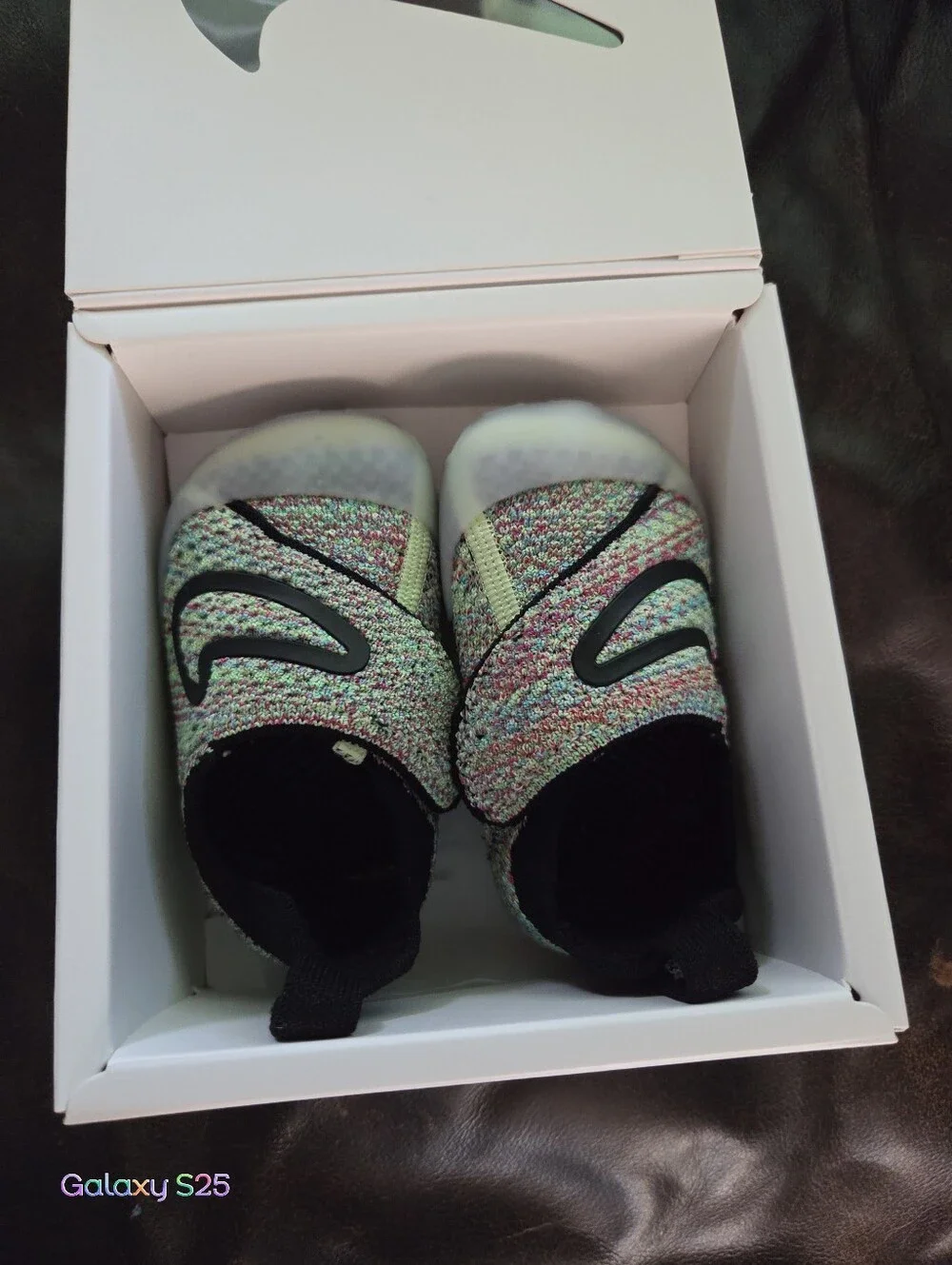 Nike swoosh 1 fly knit toddler shoes